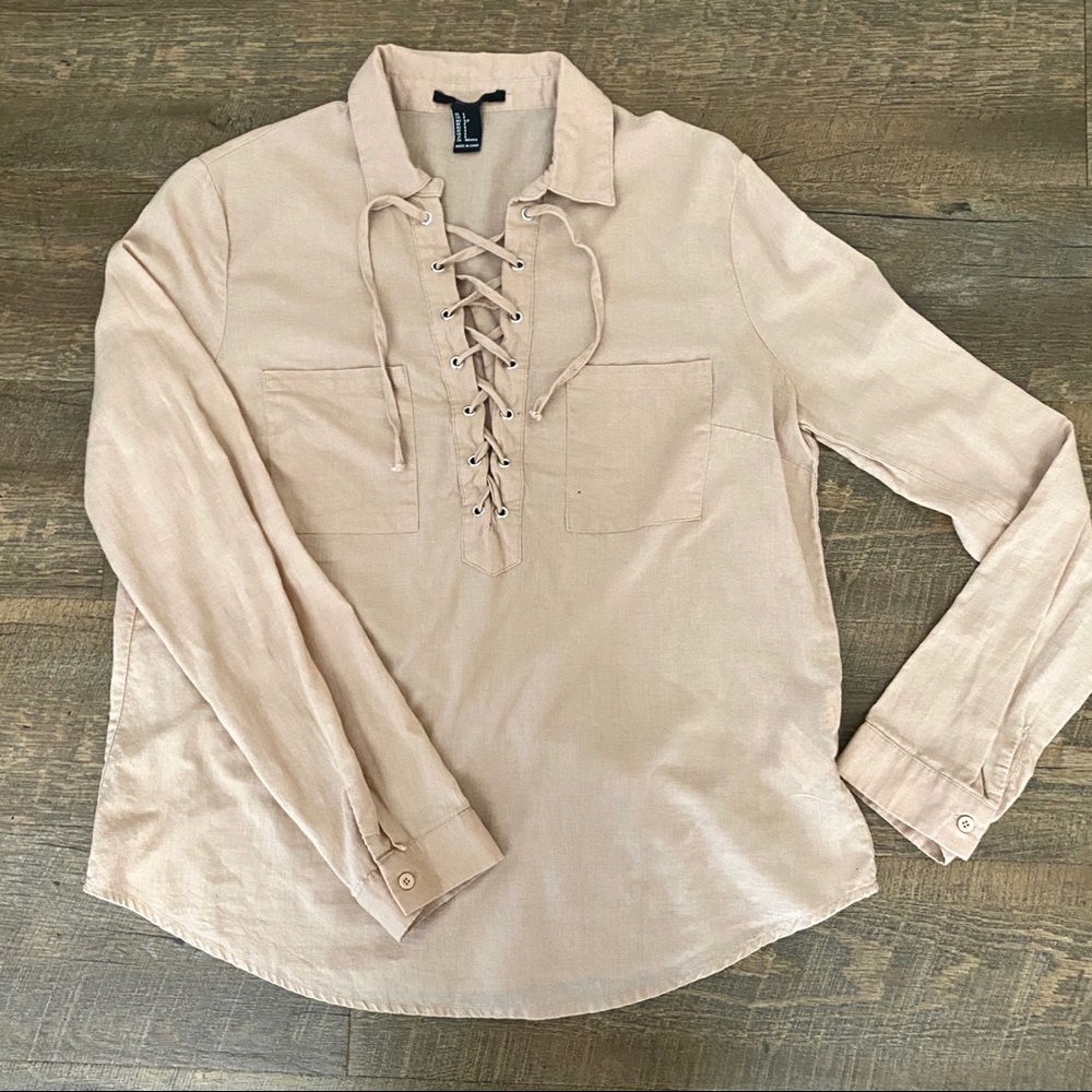 FOREVER 21 Summer Blouse - Picture 2 of 5